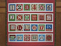 Dekorácie - Adventný kalendár (č. 1) - 13899373_