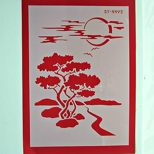 Nástroje - D-9/ Šablóna  21x30 cm - 13899455_