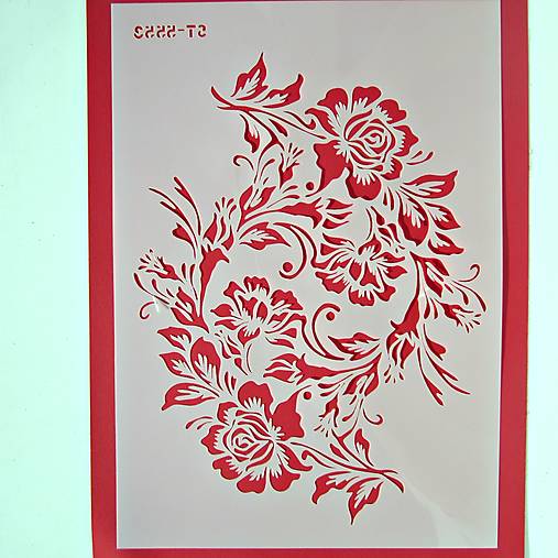 Nástroje - D4 / Šablóna  21x30 cm - 13899500_