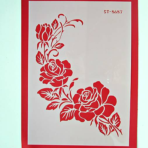 Nástroje - D5 / Šablóna  21x30 cm - 13899513_