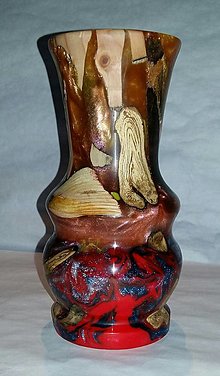 Dekorácie - Živicová váza č. 4 - 13898739_