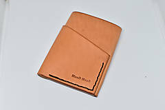Peňaženky - kožená minimalistická origami peňaženka - 13904815_