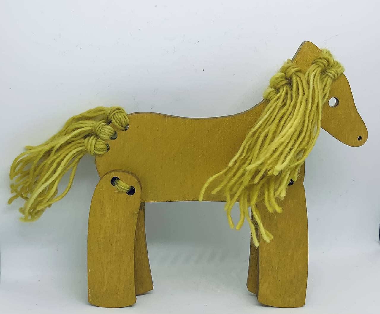 Hračka Koník... (Zlatá)