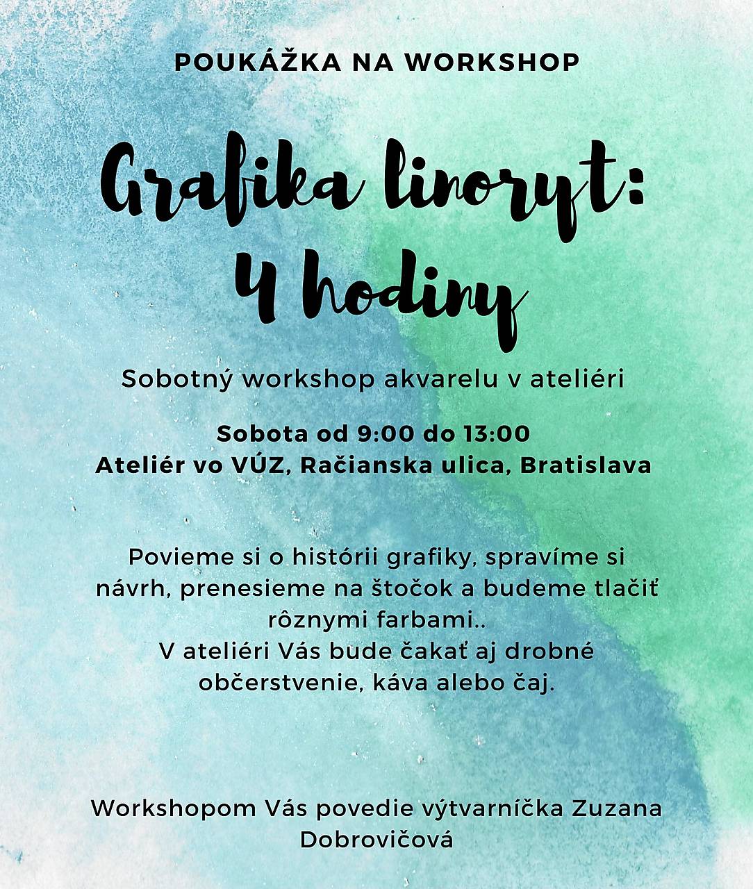 Poukážka linoryt...