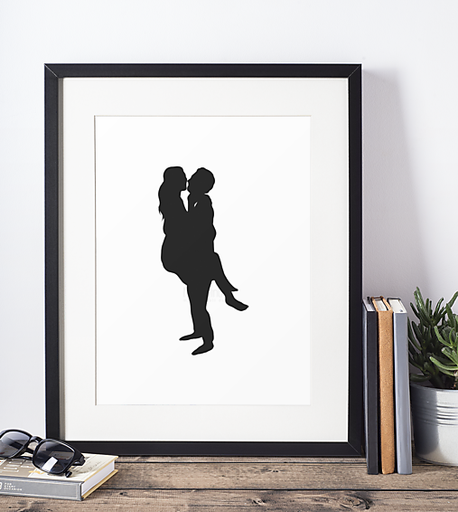  - Art Print-Couple-Milenecký pár 5 (13x18 cm) - 13905777_