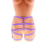 Spodná bielizeň - Women harness, postroj nohavičky elastické sexy bielizeň, dámske páskové nohavičky erotické. - 13913119_