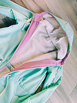 Bundy a kabáty - Softshellová bunda s kožušinou - 13910249_