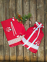 Úžitkový textil - Vianočné, mikulášske vrece na darčeky - 13912967_