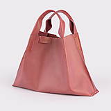 Kabelky - Kožená shopper bag taška, ktorá mení vzhľad - 13916250_