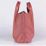 Kabelky - Kožená shopper bag taška, ktorá mení vzhľad - 13916251_