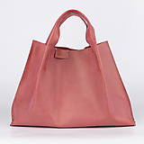 Kabelky - Kožená shopper bag taška, ktorá mení vzhľad - 13916252_