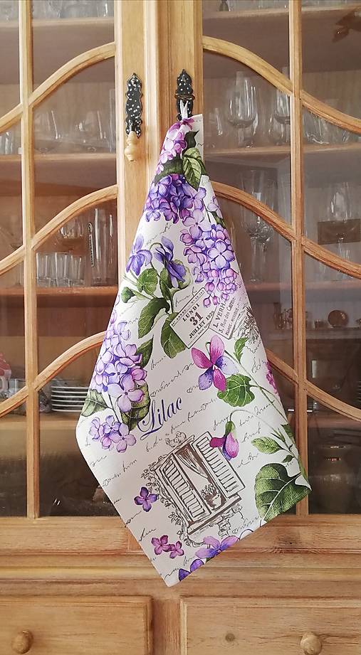 Úžitkový textil - Set kuchynských utierok (orgován)  (Set 3 kuchynských utierok v darčekovom balení) - 13916703_