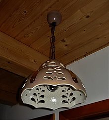 Svietidlá - Lampa Bronzové zrkadlo - 13915802_