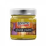 Farba na sklo, nevypaľovacia, 30 ml (žltá)