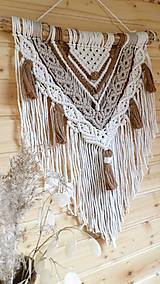 Dekorácie - Macramé "Indiana Trio" - 13922595_