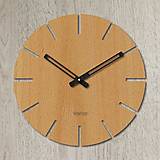 Hodiny - Okrúhle hodiny na stenu - Sentop | HDFK034 | drevené - 13925096_