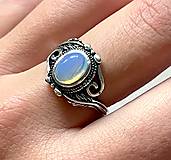 Prstene - Floral Gemstone Ring - 13929455_
