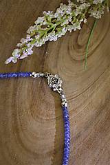 Náhrdelníky - tanzanit náhrdelník - brúsený tanzanit AA kvalita - 13939850_