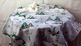 Úžitkový textil - Obrus. Adventný, vianočný obrus " Zimná rozprávka - 13941121_