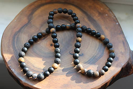 Náhrdelník_ Black tiger