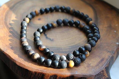 Náhrdelník_ Black tiger