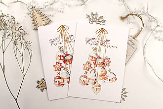 Papiernictvo - Pohľadnica Veselé Vianoce - 13937887_