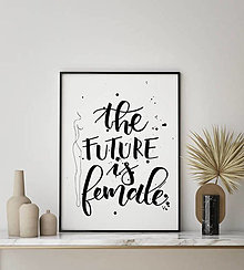 Grafika - Print "The future is female" - 13941754_