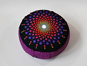 Úžitkový textil - Mandala v odstínech fialové - 13947737_