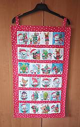Detský textil - Adventný kalendár - 13949506_