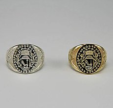 Pánske šperky - Pánske pečatné prstene s erbom - 13951369_