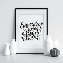 Grafika - Print "Empowered women empower women" - 13948851_