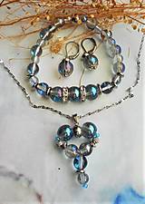 Sady šperkov - Dúhový krištáľ - set šperkov - 13955224_