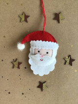 Dekorácie - Santa Claus - ozdoba na vianočný stromček - 13954583_