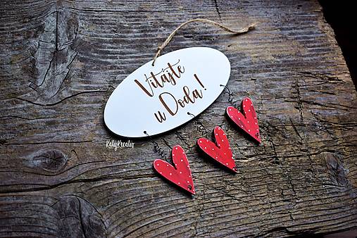 Tabuľky -  tabuľka s vašim textom (20cm) - 13956487_