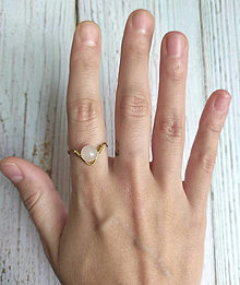 Prstene - Jemný rozprávkový prsteň - 13958423_