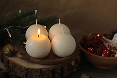  - Adventné sviečky - gule - 13961172_