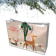 Papier - Vianočná taška na darčeky - 13963432_