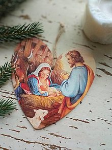 Dekorácie - Vianočná dekorácia Betlehem - 13960285_