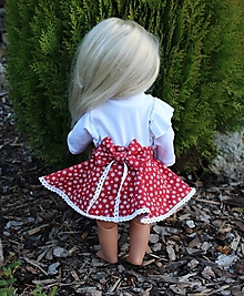 Hračky - Kruhová suknička pre bábiku 43 cm - B30 - 13968111_