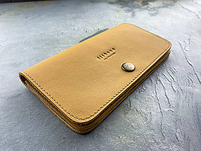 Peňaženky - Dámska kožená marigold peňaženka rhea II - 13967996_
