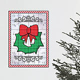 Dekorácie - Netradičný adventný kalendár cartoon ornamental (vianočný veniec-) - 13965733_