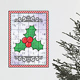 Dekorácie - Netradičný adventný kalendár cartoon ornamental (imelo-) - 13965756_