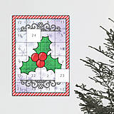 Dekorácie - Netradičný adventný kalendár cartoon ornamental (imelo-) - 13965757_