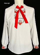 Pánske oblečenie - folk vyšívana pánska košeľa - 13969802_