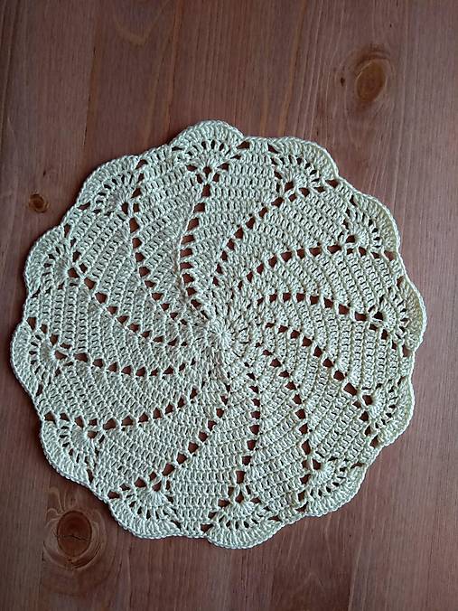 Úžitkový textil - Háčkovaná dečka - prestieranie 3 - 13972301_