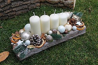 Dekorácie - Adventný veniec _kôra - 13974903_