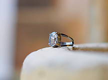 Prstene - Nerezový prsten..." Clear " - 13976539_