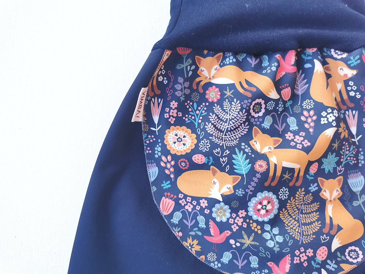 Softshellky zimné "líštička na lúke”