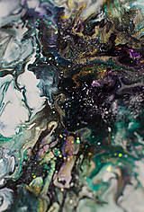 Obrazy - Jed - abstraktný obraz - acrylic pouring - 13977008_