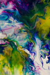 Obrazy - Túžba - abstraktný obraz - acrylic pouring - 13977191_